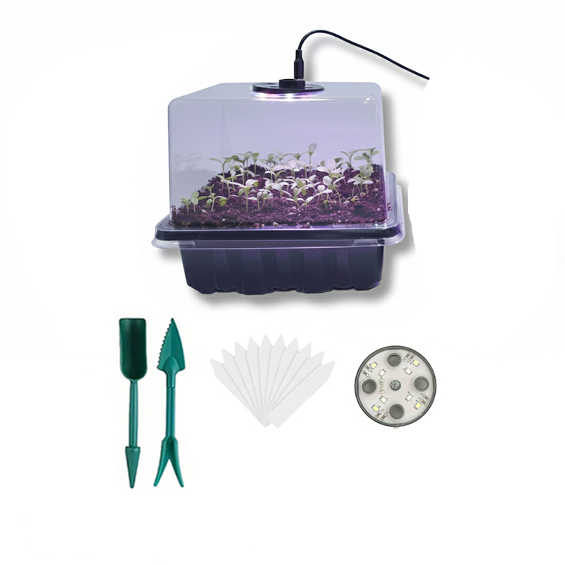 Led Grow Light - Lot de 1/2/3 plateaux de germination
