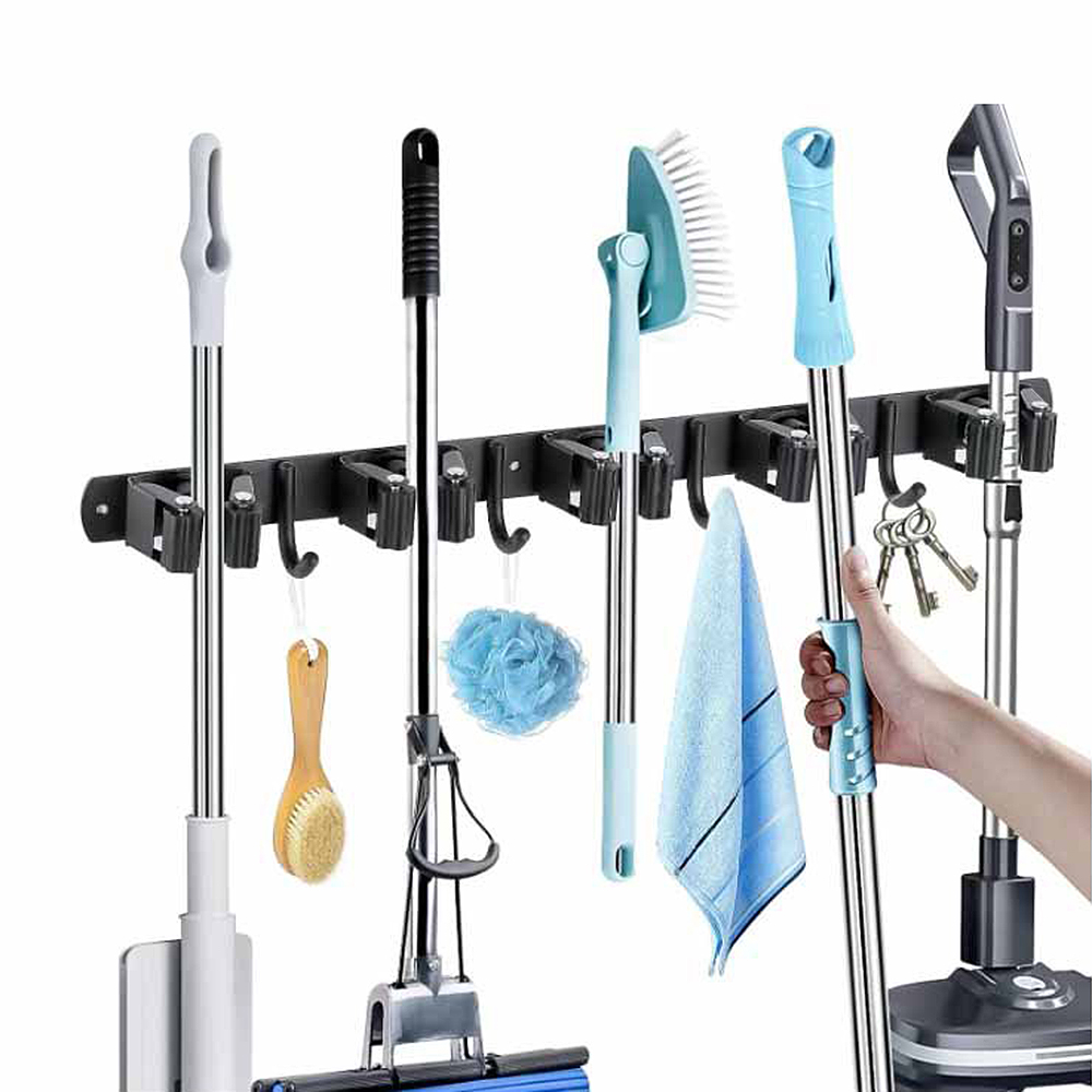 Gardening Tools Range - Support mural multifonctionnel en acier inoxydable