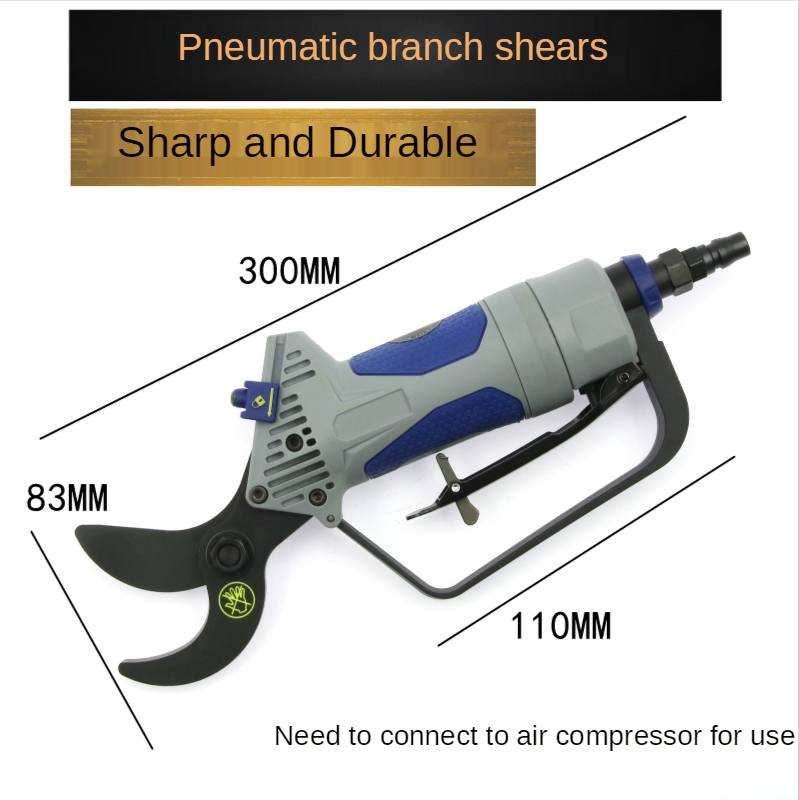 Gardening Tools Used - Sécateur pneumatique pour branches et cisailles