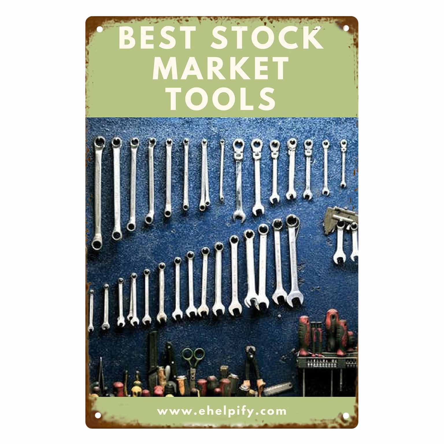 Panneau mural en métal 2D plat - Gardening Tools Best avis et prix