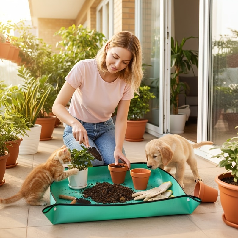 Tapis de jardinage domestique, - Gardening Tools Green avis et prix