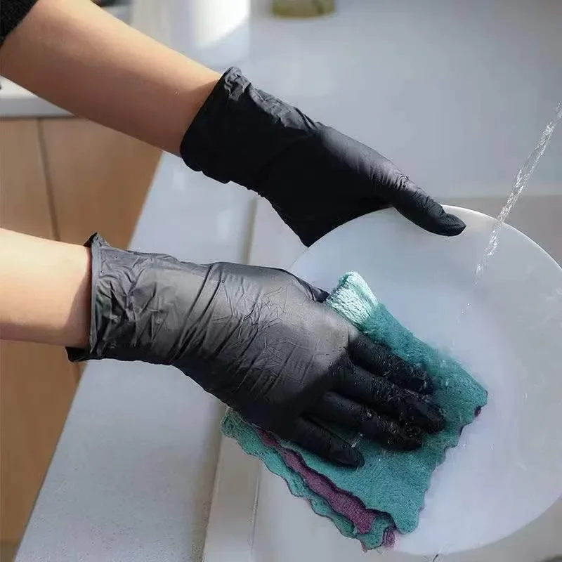 Gants jetables noirs en nitril - Gardening Tools Gloves avis et prix