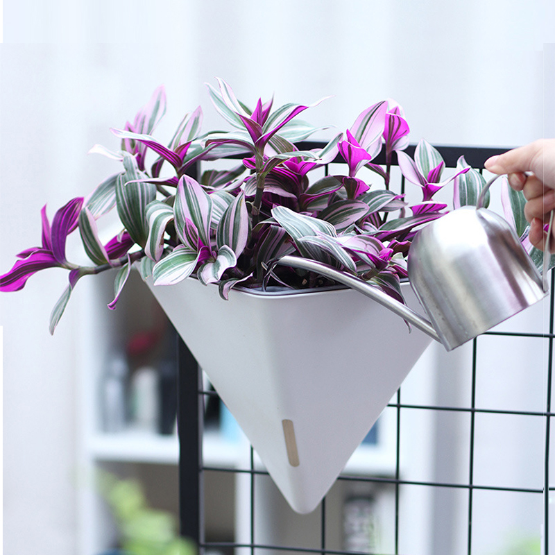 Pots de fleurs muraux triangul - Gardening Tools Green avis et prix