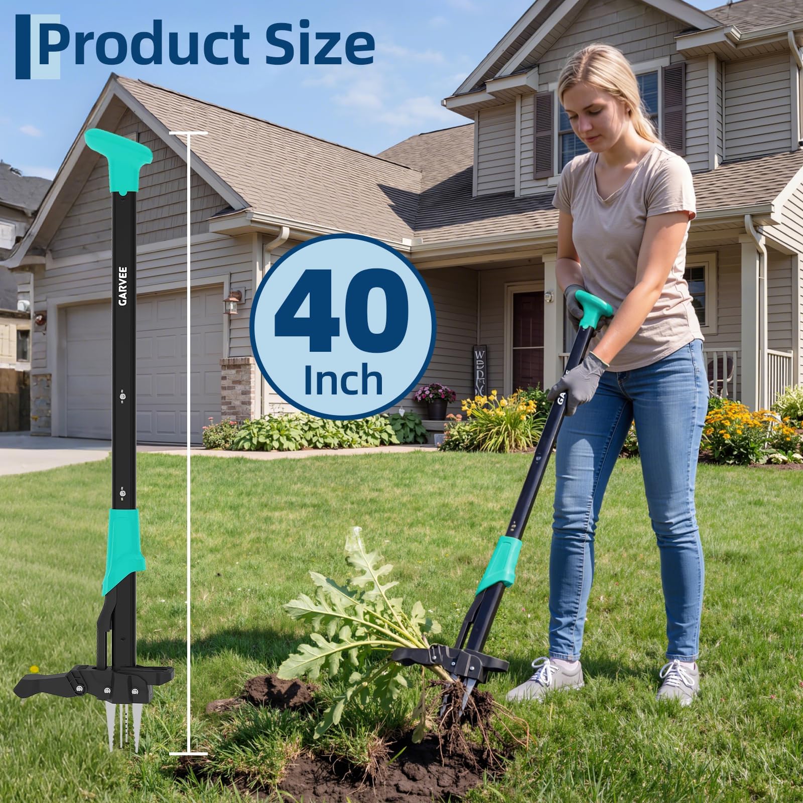 Désherbeur à long manche, sans - Gardening Tools Green avis et prix