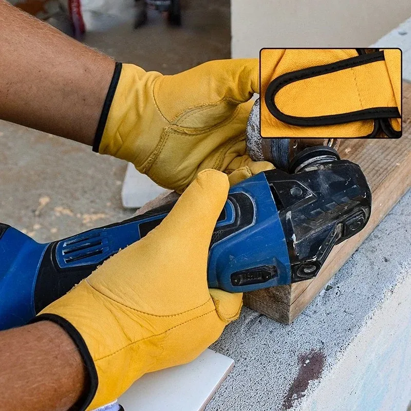 Gants de travail en cuir de va - Gardening Tools Gloves avis et prix