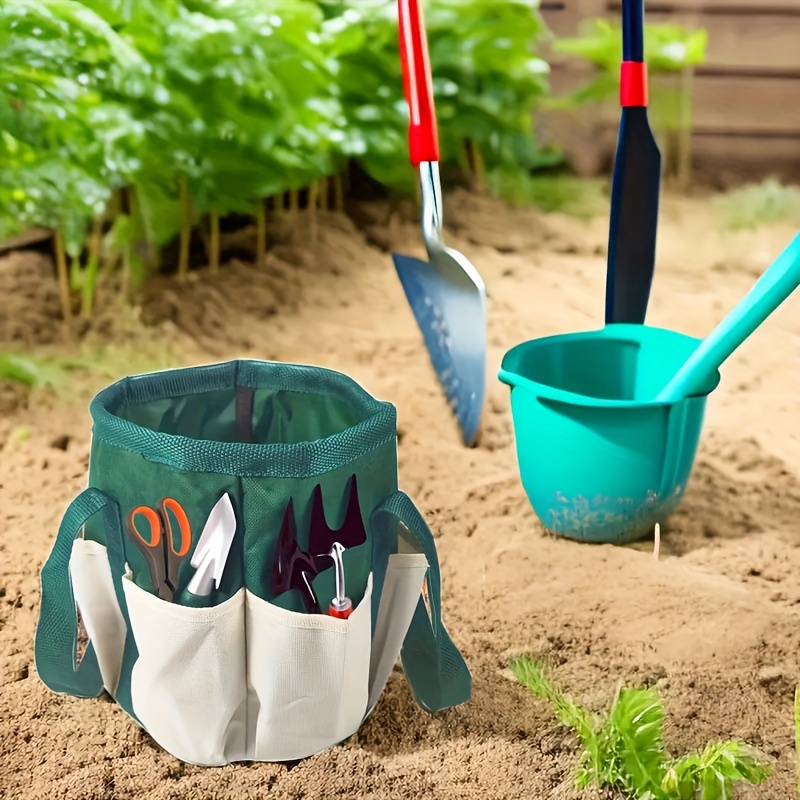 Sac à outils de jardin rond bl - Gardening Tools Green avis et prix