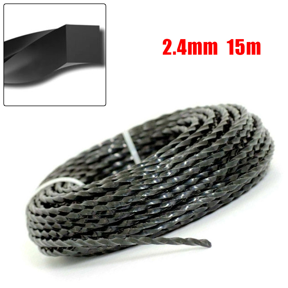 Fil de coupe de 2,4 mm, 15 mèt - Gardening Tools Used avis et prix