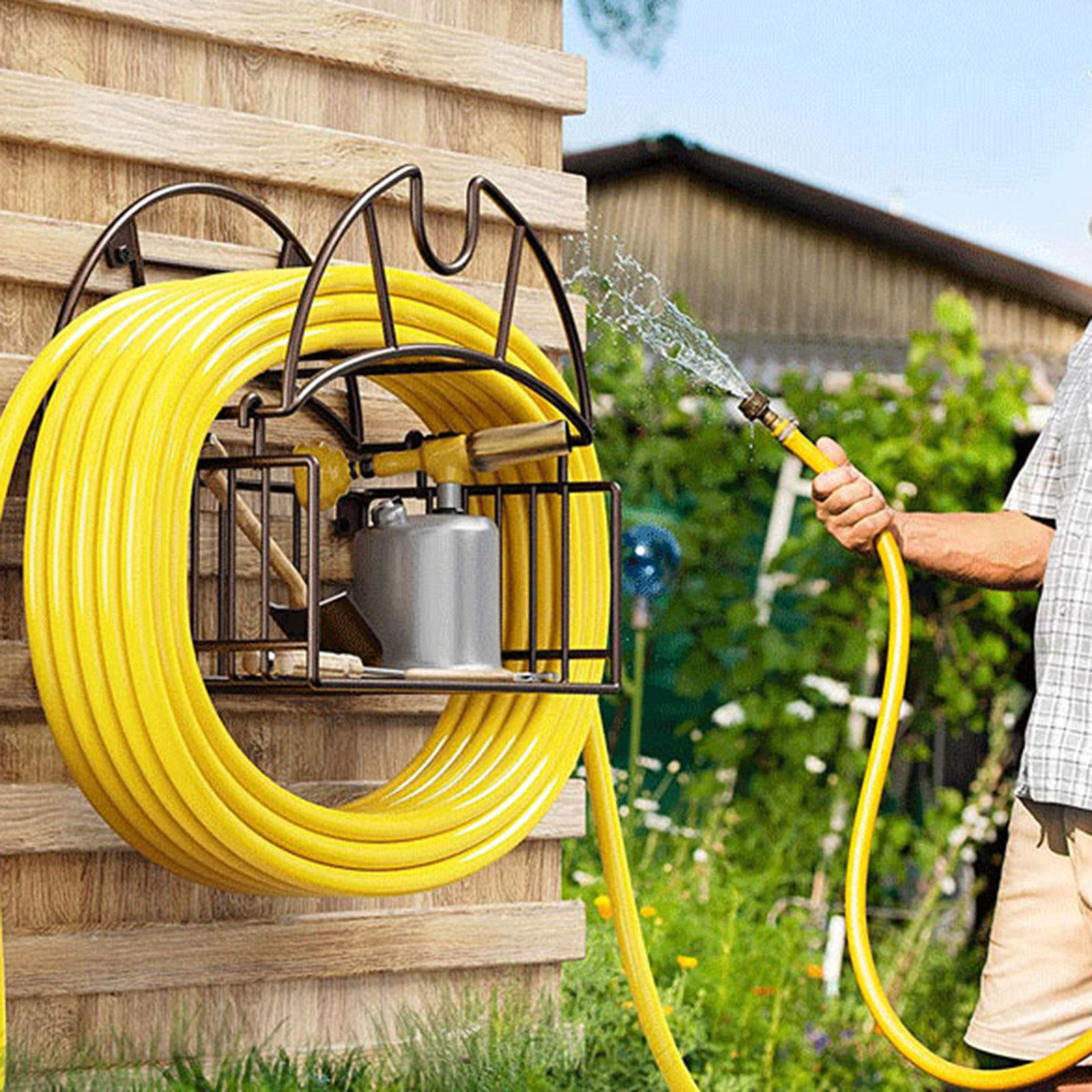 Support mural pour tuyau d'arr - Gardening Tools Range avis et prix